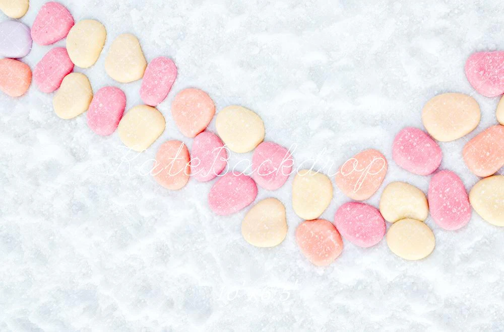 Kate Pastel Candies Snowy Floor Backdrop Designed by Patty Robert - Image 4