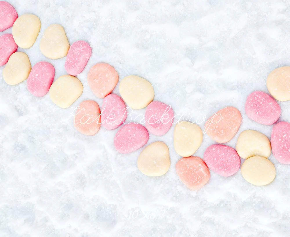Kate Pastel Candies Snowy Floor Backdrop Designed by Patty Robert - Image 6