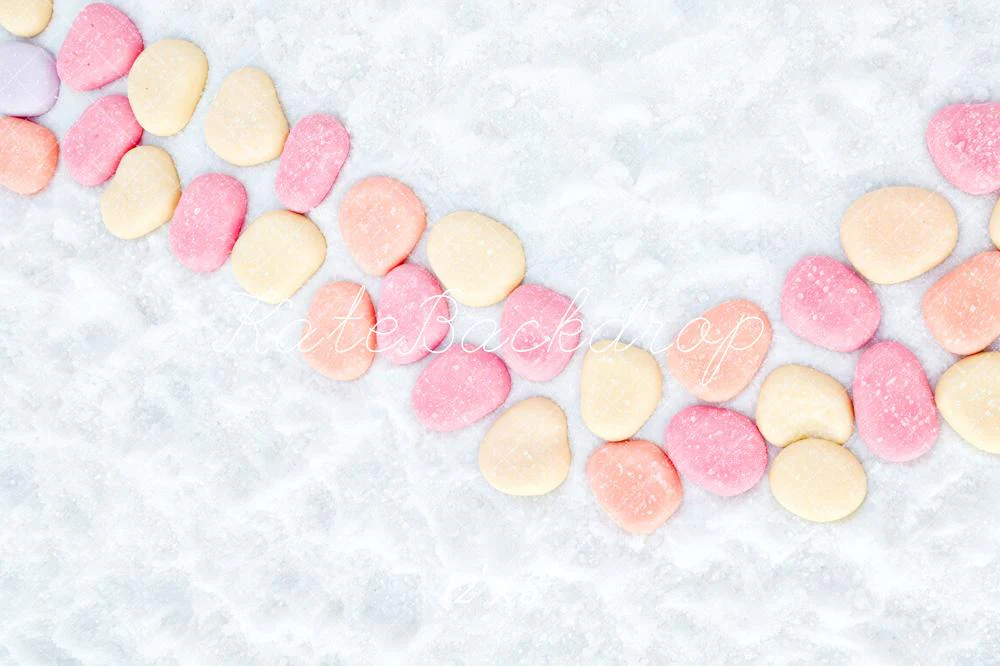 Kate Pastel Candies Snowy Floor Backdrop Designed by Patty Robert - Image 8