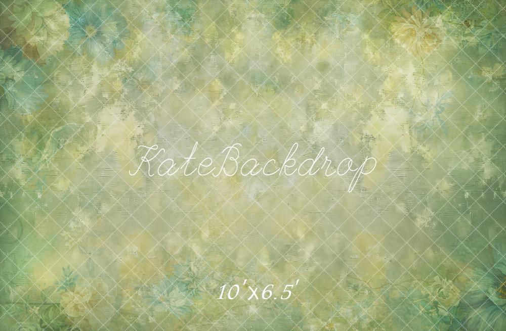 Kate Pastel Floral Fine Art Green Backdrop Designed by Kate Image - Image 4