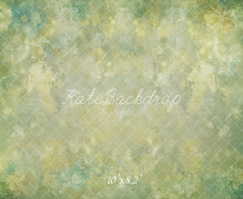 Kate Pastel Floral Fine Art Green Backdrop Designed by Kate Image - Image 6