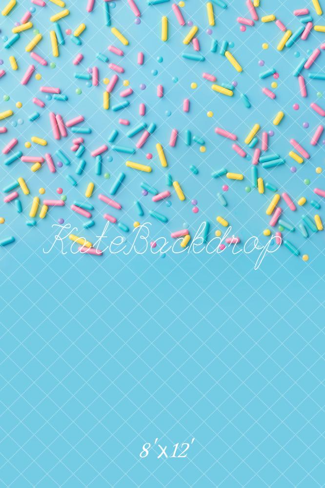 Kate Pastel Sprinkles Blue Backdrop Designed by Kate Image - Image 12
