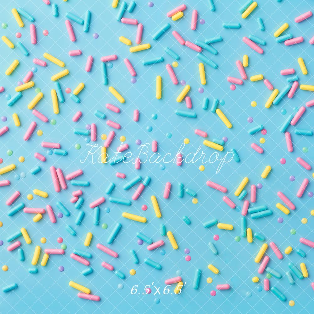 Kate Pastel Sprinkles Blue Backdrop Designed by Kate Image - Image 2