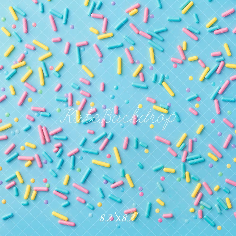 Kate Pastel Sprinkles Blue Backdrop Designed by Kate Image - Image 5