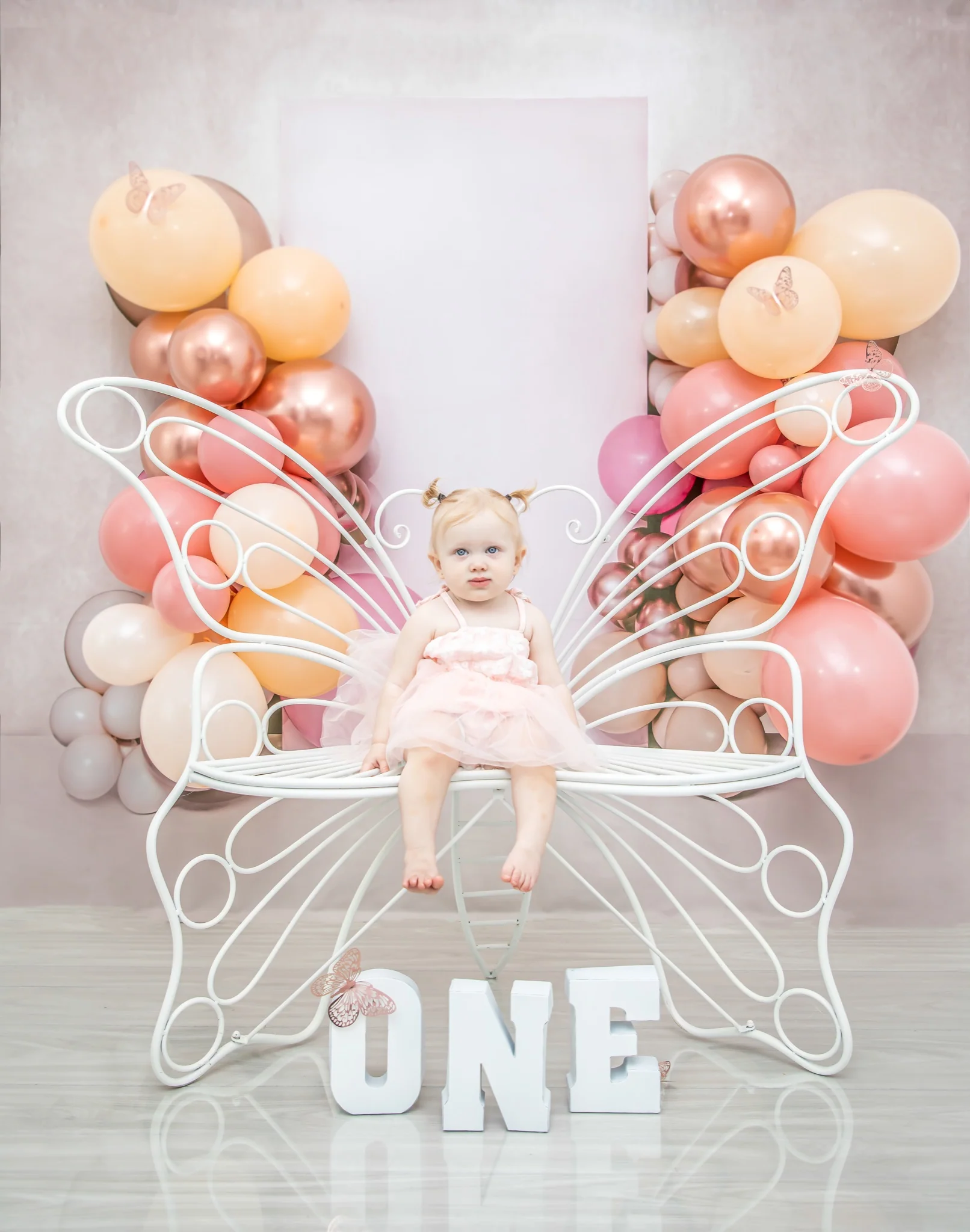 Kate Pink Balloons Birthday Backdrop Designed by Uta Mueller Photography - Image 3