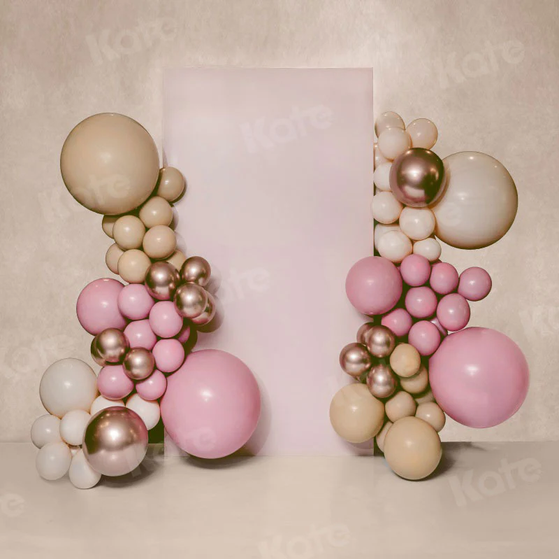 Kate Pink Balloons Birthday Backdrop Designed by Uta Mueller Photography - Image 5