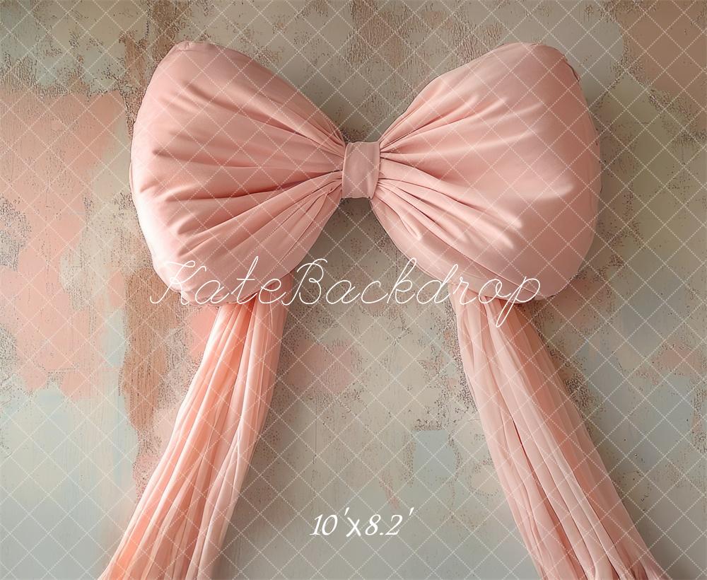 Kate Pink Big Bow Vintage Wall Backdrop Designed by Mini MakeBelieve - Image 5