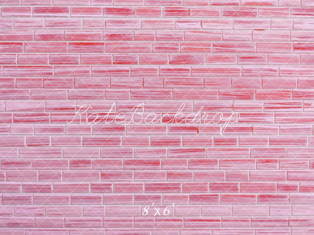 Kate Pink Brick Wall Backdrop Designed by Mini MakeBelieve - Image 3