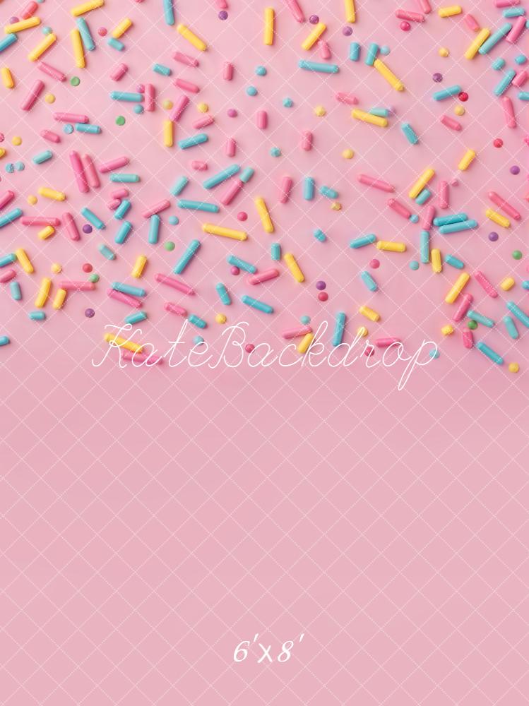 Kate Pink Candy Sprinkles Backdrop Designed by Kate Image - Image 3