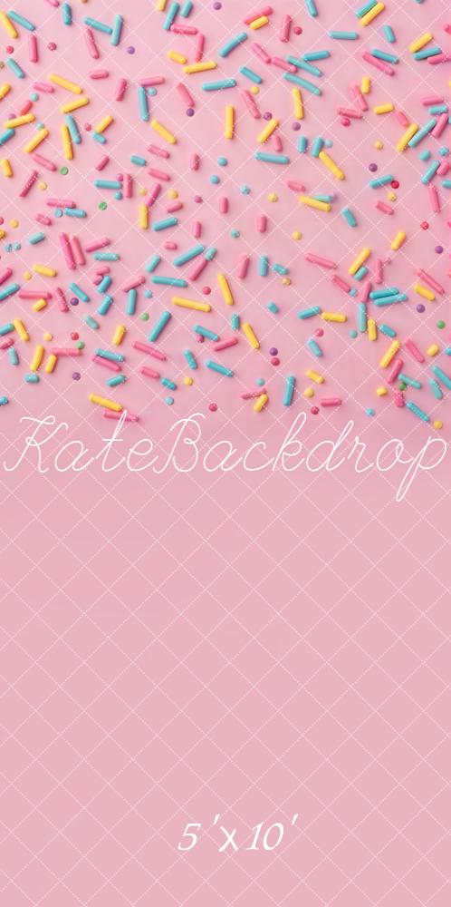 Kate Pink Candy Sprinkles Backdrop Designed by Kate Image - Image 9
