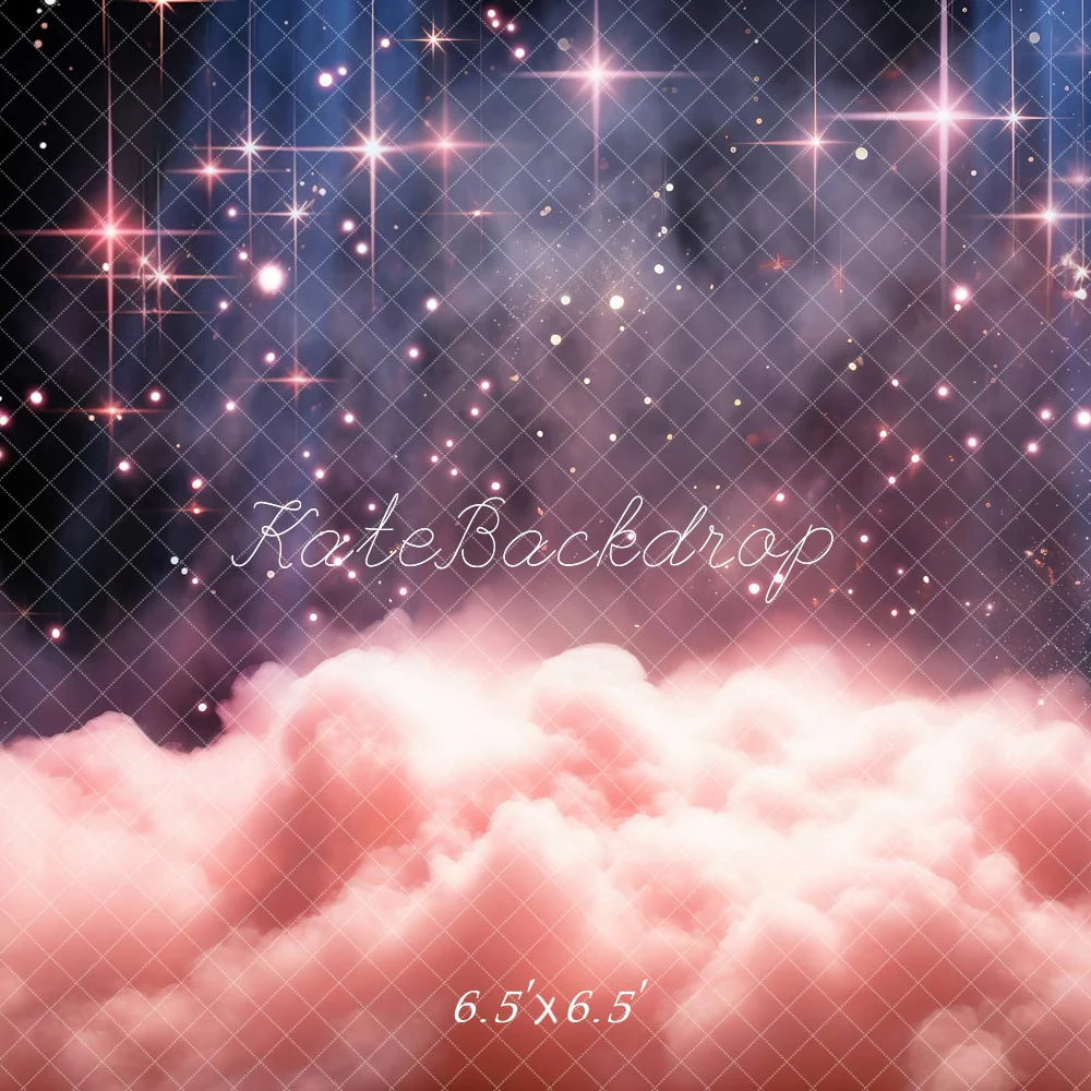 Kate Pink Clouds and Starry Sky Backdrop Designed by Chain Photography - Image 2