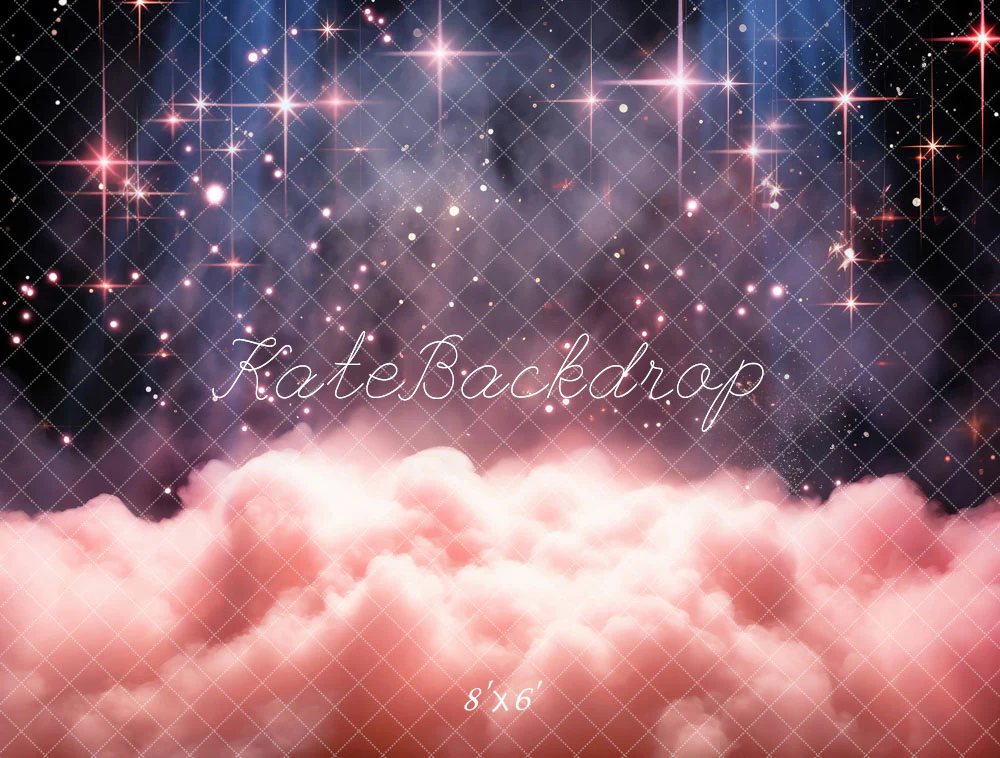 Kate Pink Clouds and Starry Sky Backdrop Designed by Chain Photography - Image 3