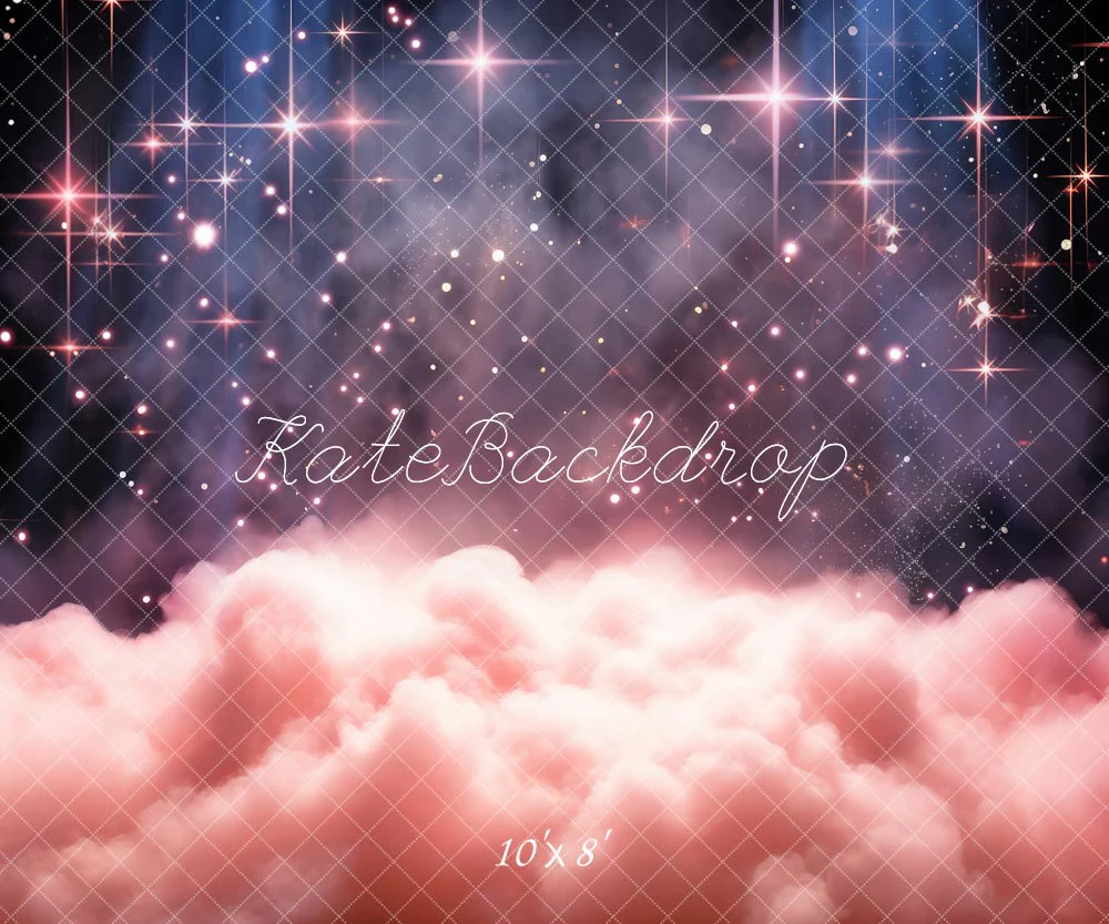 Kate Pink Clouds and Starry Sky Backdrop Designed by Chain Photography - Image 5