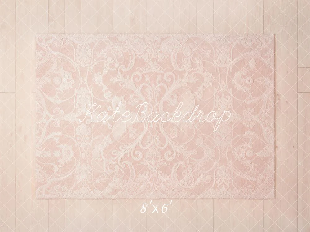 Kate Pink Damask Floor Backdrop Designed by Kate Image - Image 3