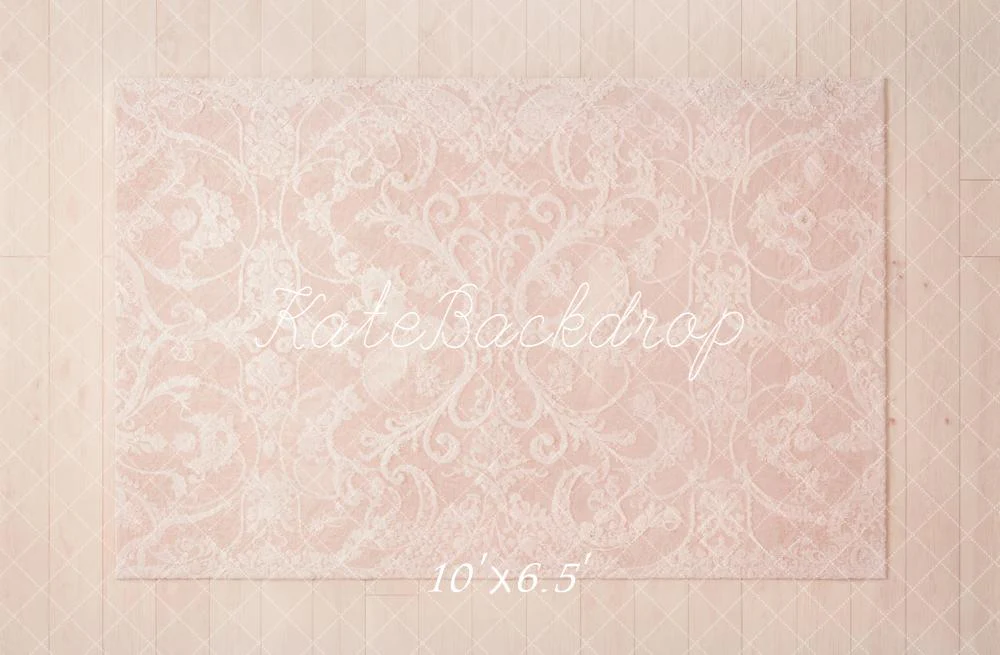 Kate Pink Damask Floor Backdrop Designed by Kate Image - Image 4