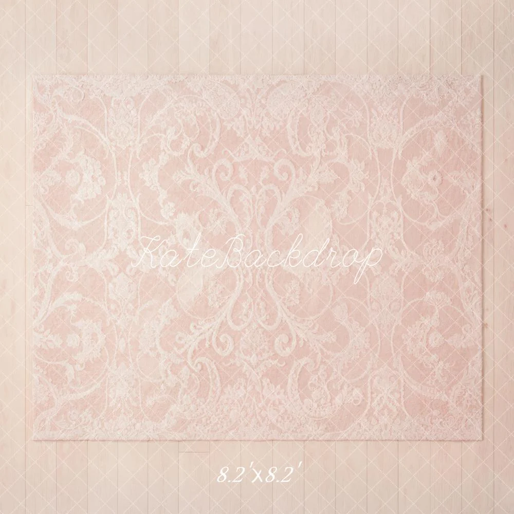 Kate Pink Damask Floor Backdrop Designed by Kate Image - Image 5