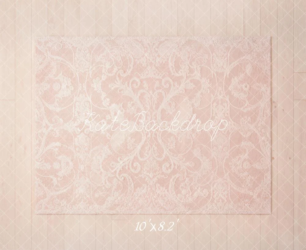 Kate Pink Damask Floor Backdrop Designed by Kate Image - Image 6