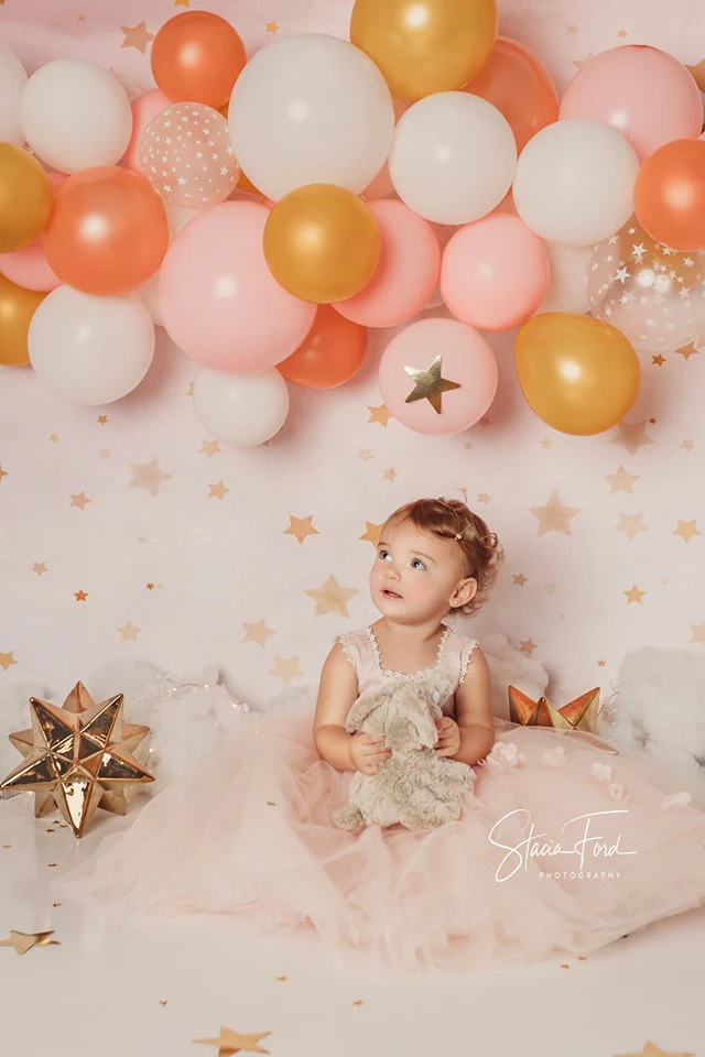 Kate Pink Dream Stars Children Backdrop Designed by JFCC - Image 4