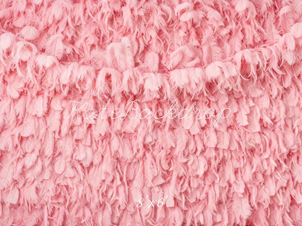 Kate Pink Feather Layers Backdrop Designed by Patty Robert - Image 3