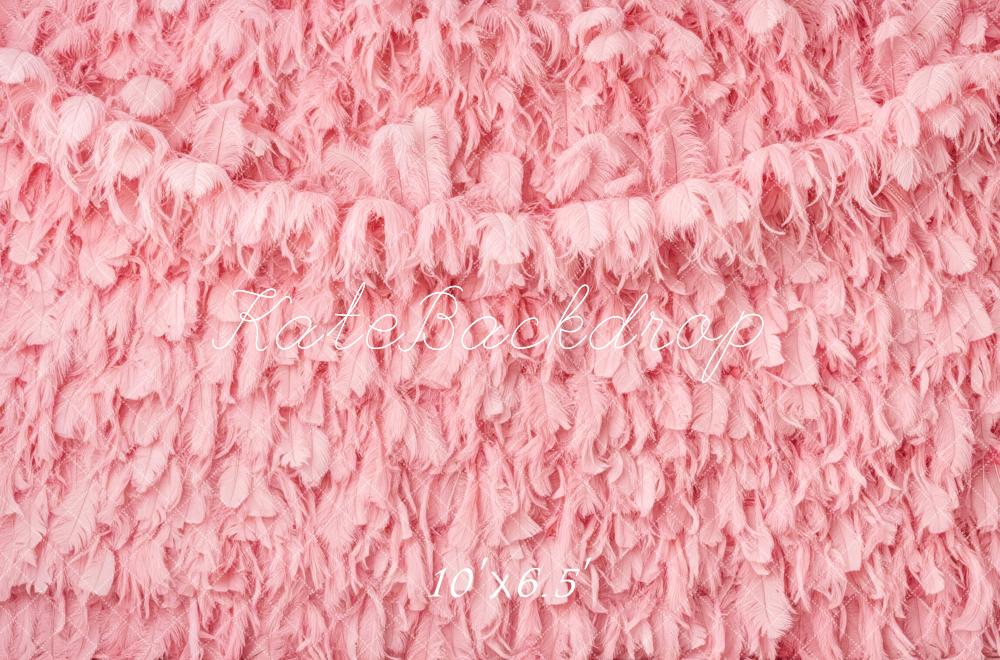 Kate Pink Feather Layers Backdrop Designed by Patty Robert - Image 4