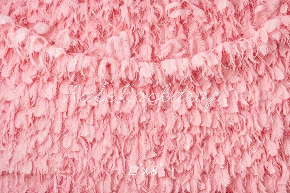 Kate Pink Feather Layers Backdrop Designed by Patty Robert - Image 8