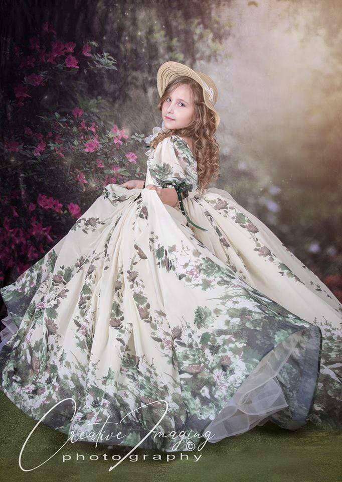 Kate Pink Floral Garden spring Backdrop for Photography Designed by Pine Park Collection - Image 10