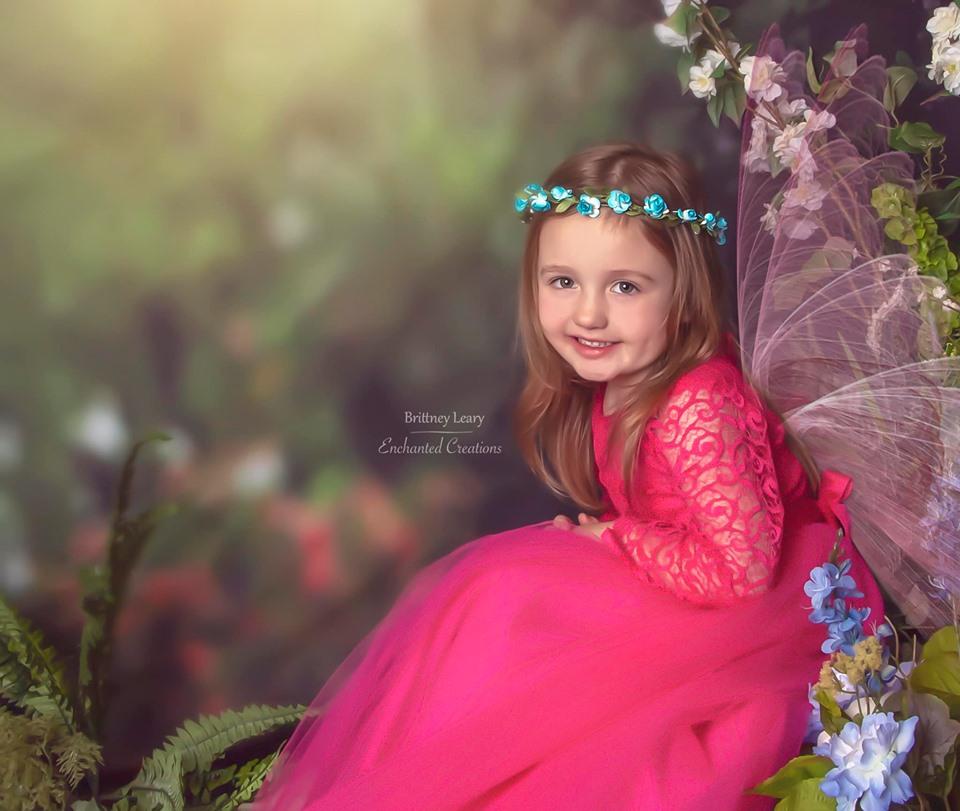 Kate Pink Floral Garden spring Backdrop for Photography Designed by Pine Park Collection - Image 12