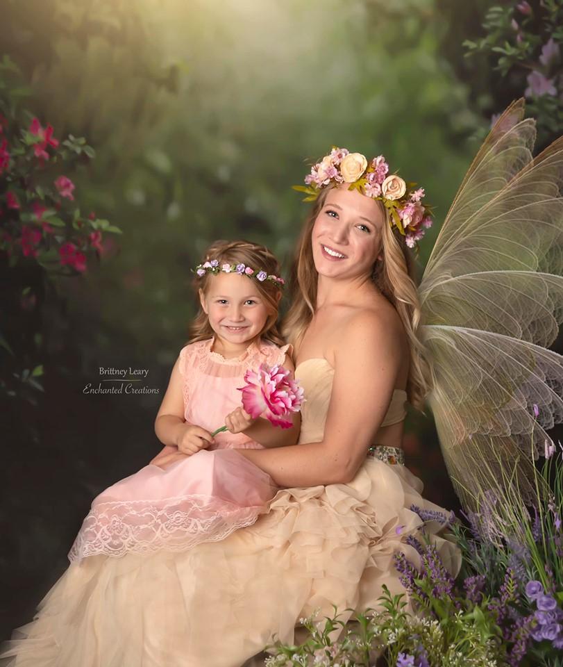 Kate Pink Floral Garden spring Backdrop for Photography Designed by Pine Park Collection - Image 8