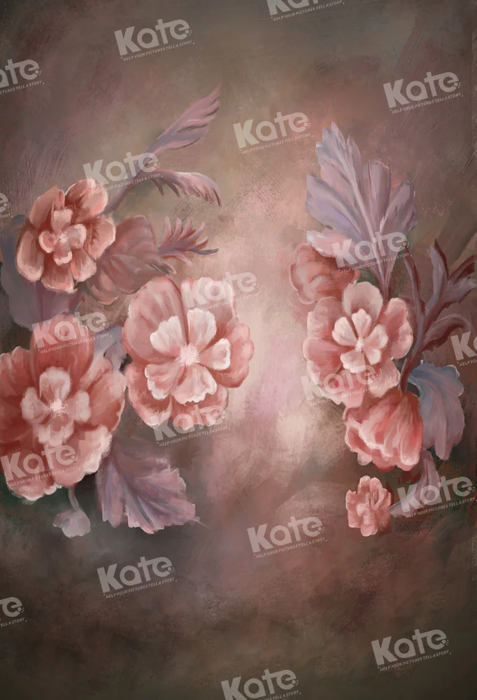 Kate Pink Flower Fine Art Backdrop Designed by GQ - Image 2