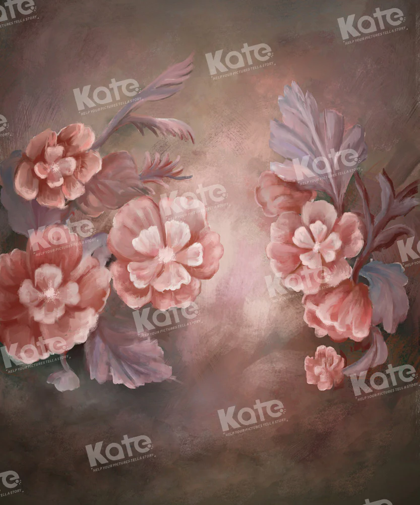 Kate Pink Flower Fine Art Backdrop Designed by GQ - Image 4