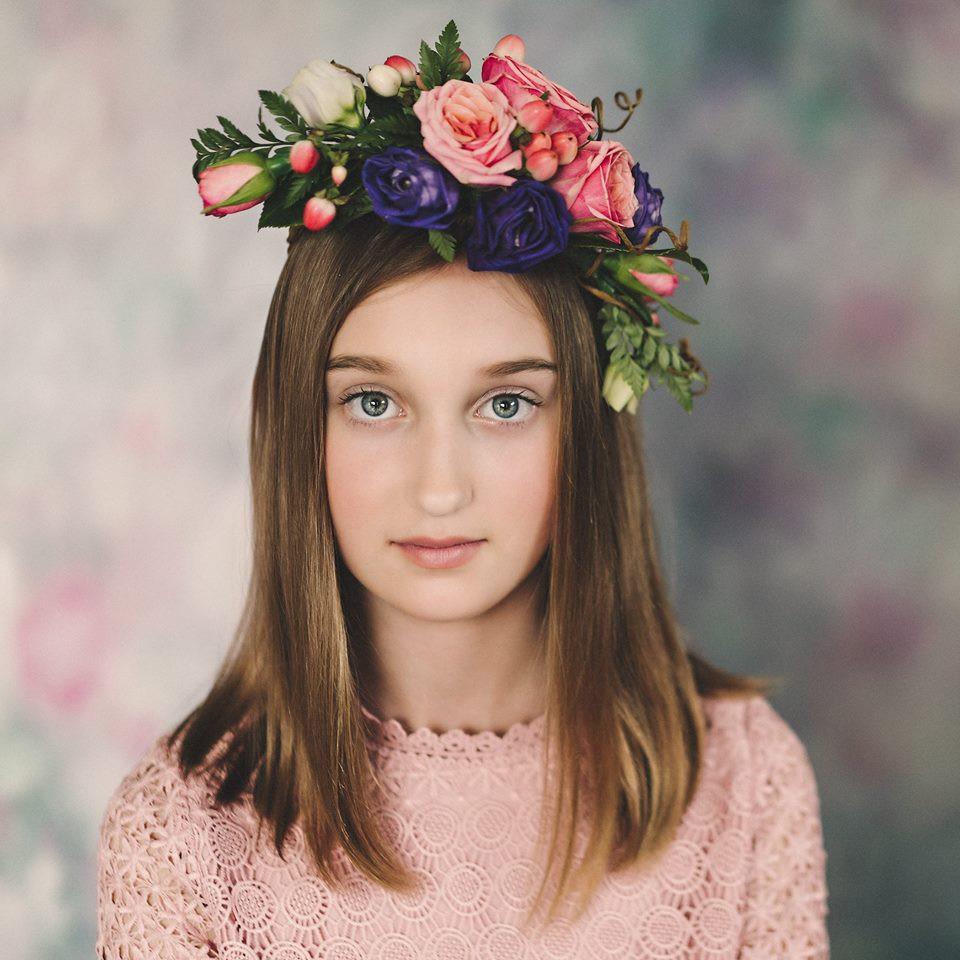 Kate Pink Flowers Valentine's Day Abstract Portrait Photography Backdrops - Image 13