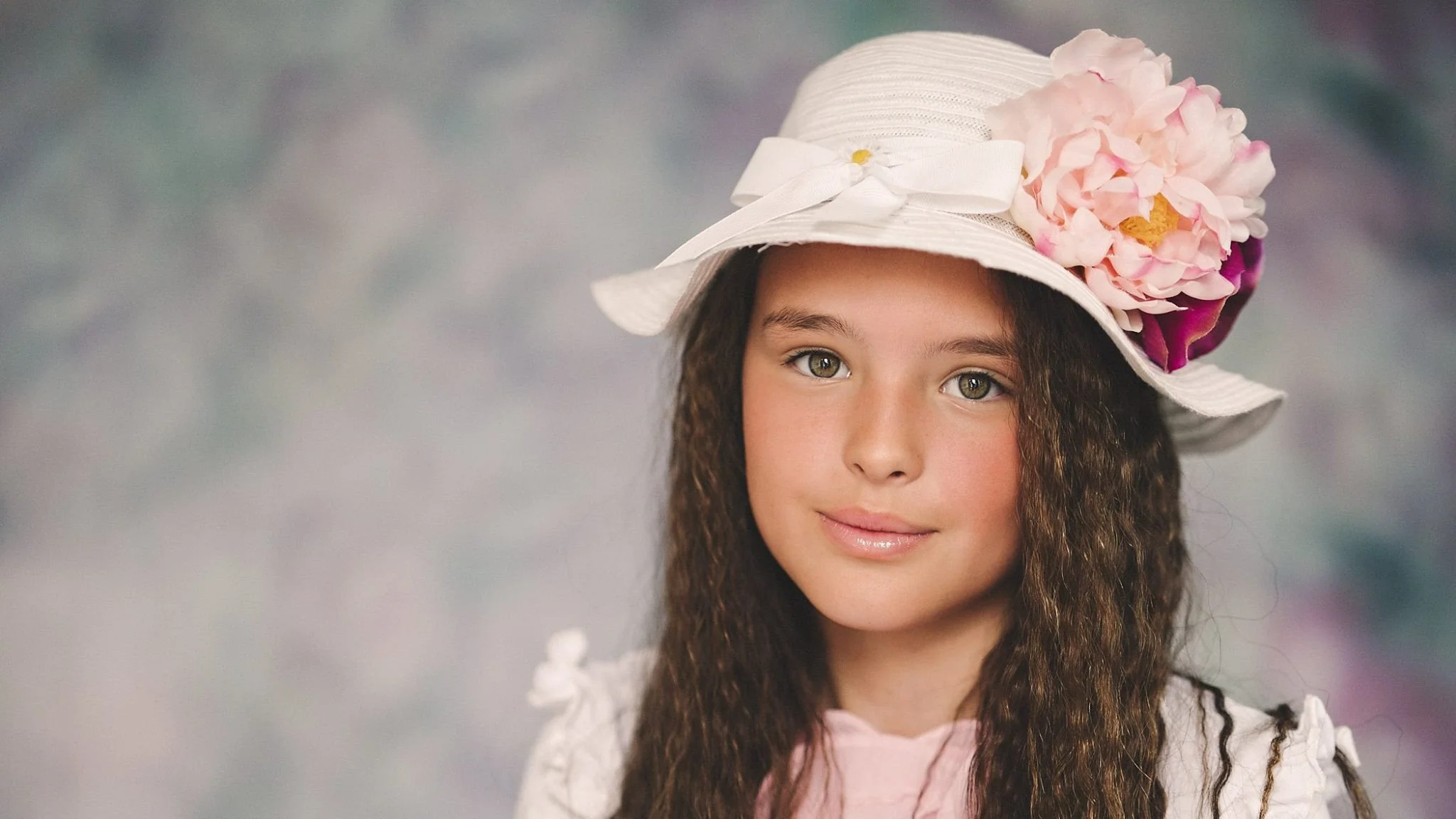 Kate Pink Flowers Valentine's Day Abstract Portrait Photography Backdrops - Image 14