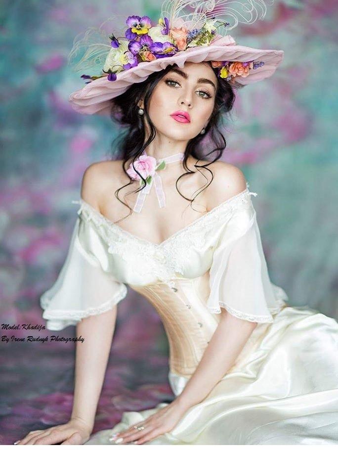 Kate Pink Flowers Valentine's Day Abstract Portrait Photography Backdrops - Image 5