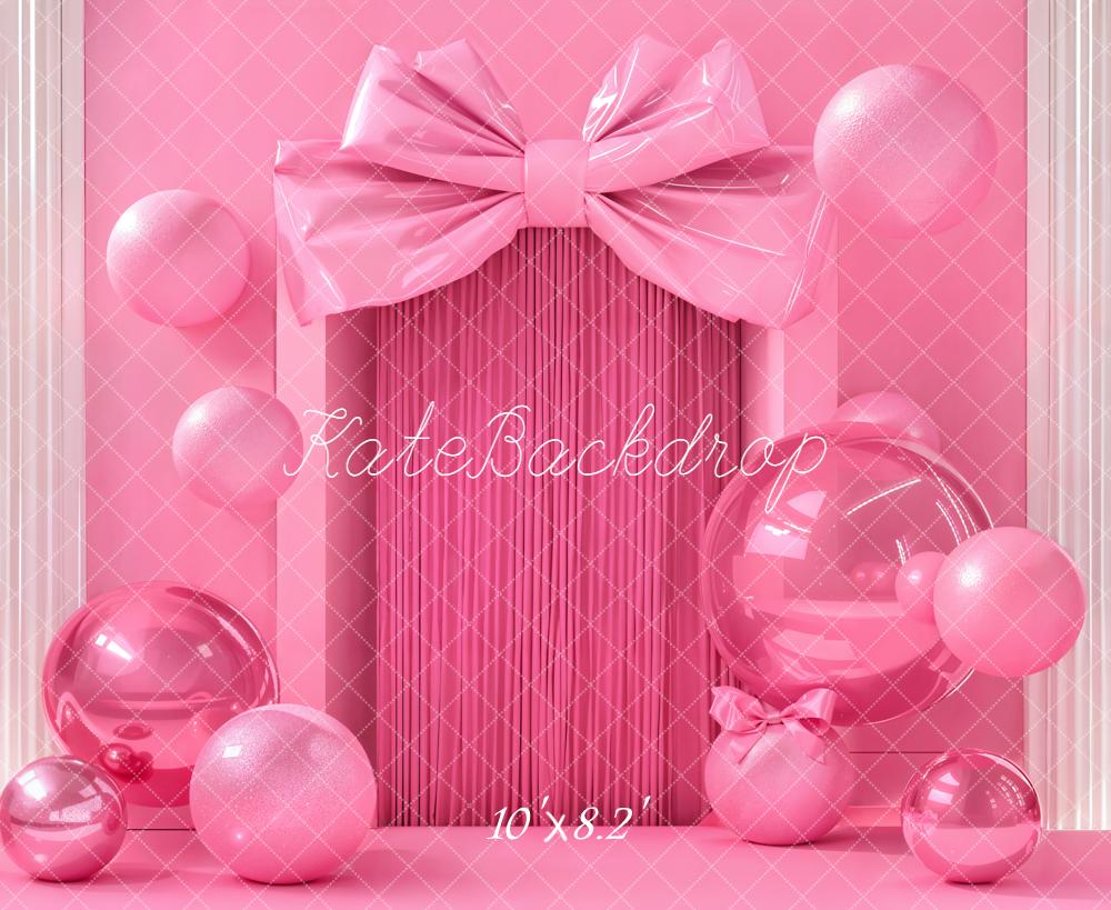 Kate Pink Gift Box Balloons Backdrop Designed by Emetselch - Image 6