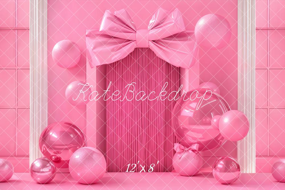 Kate Pink Gift Box Balloons Backdrop Designed by Emetselch - Image 8