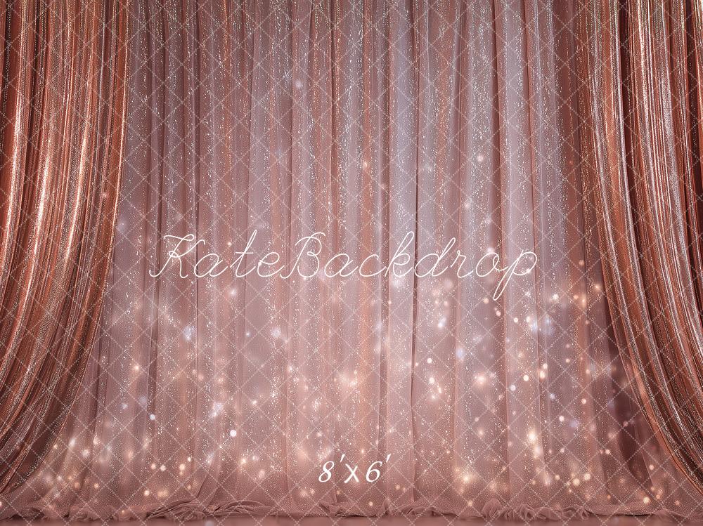 Kate Pink Glitter Curtain Sparkle Backdrop Designed by Angela Marie Photography - Image 3