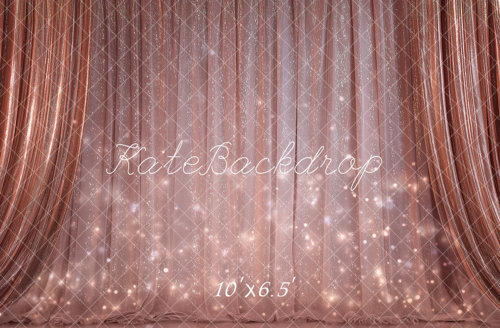 Kate Pink Glitter Curtain Sparkle Backdrop Designed by Angela Marie Photography - Image 4