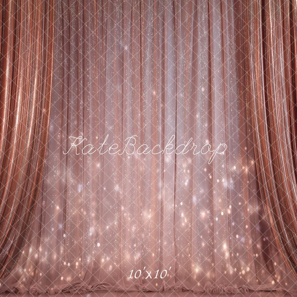 Kate Pink Glitter Curtain Sparkle Backdrop Designed by Angela Marie Photography - Image 7
