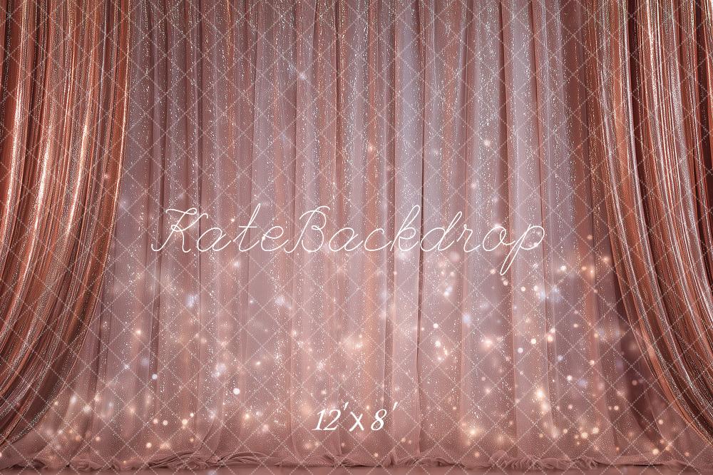 Kate Pink Glitter Curtain Sparkle Backdrop Designed by Angela Marie Photography - Image 8