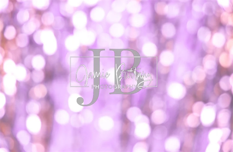 Kate Pink Purple Bokeh Backdrop Designed by JB Photography - Image 2