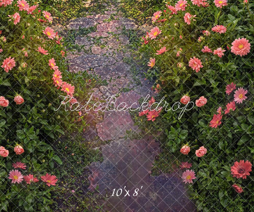 Kate Pink Rose Stone Floor Backdrop Designed by Kate Image - Image 5