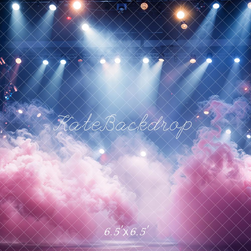 Kate Pink Smoke Stage Lighting Backdrop Designed by Emetselch - Image 5