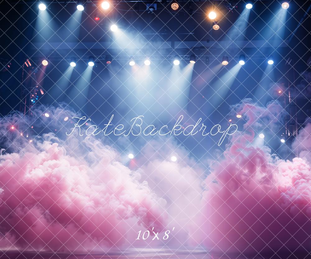 Kate Pink Smoke Stage Lighting Backdrop Designed by Emetselch - Image 7