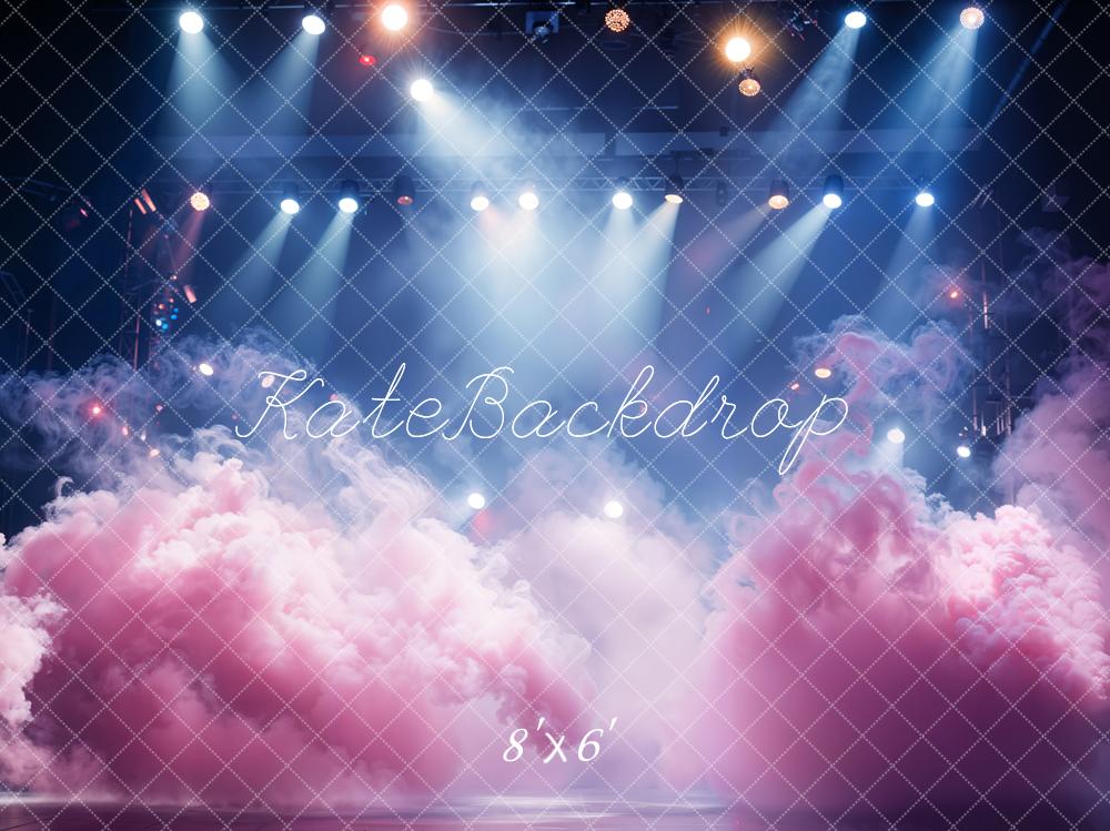 Kate Pink Smoke Stage Lighting Backdrop Designed by Emetselch - Image 8