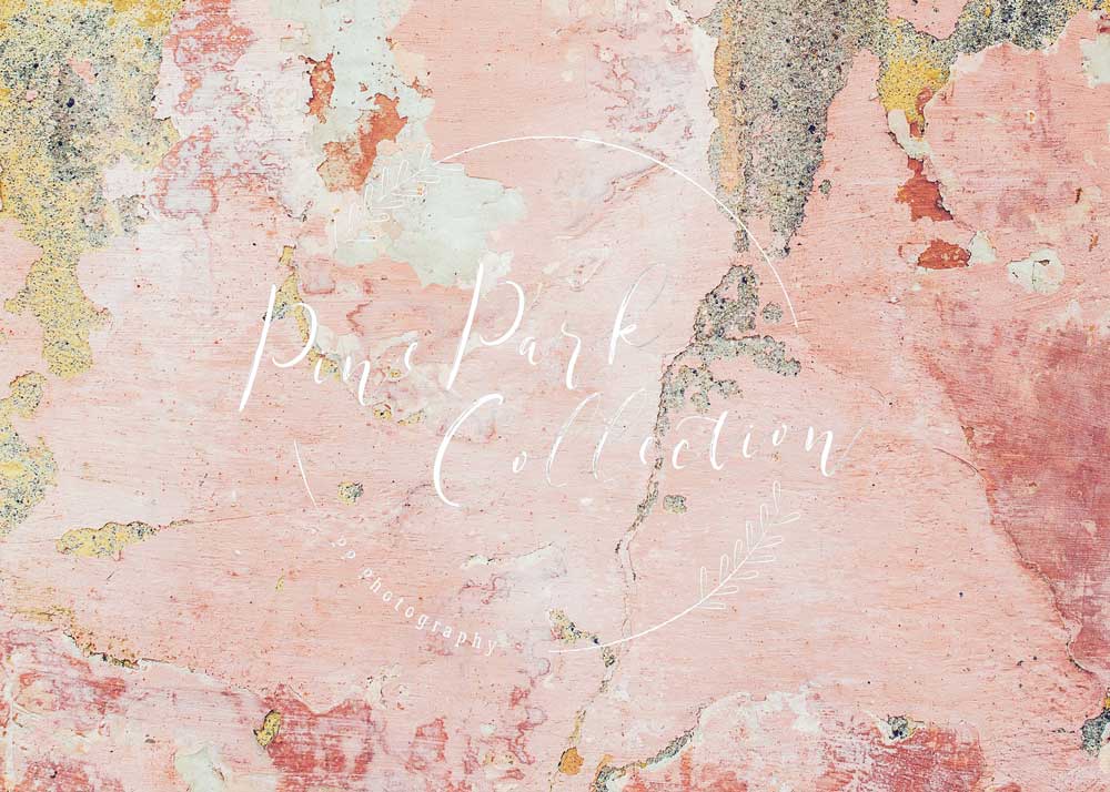 Kate Pink Stucco Wall Backdrop Designed By Pine Park Collection - Image 2