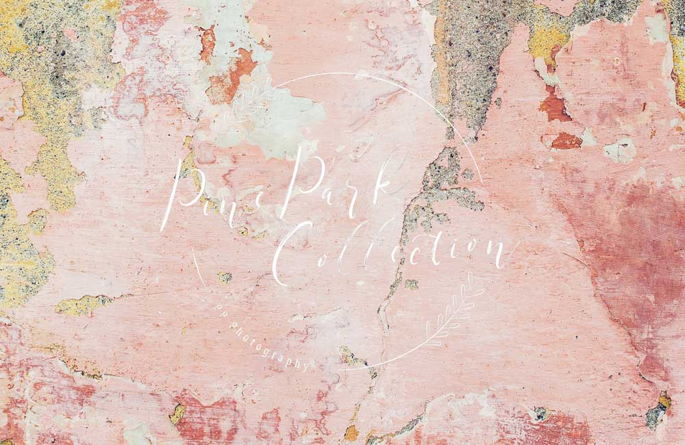Kate Pink Stucco Wall Backdrop Designed By Pine Park Collection - Image 4