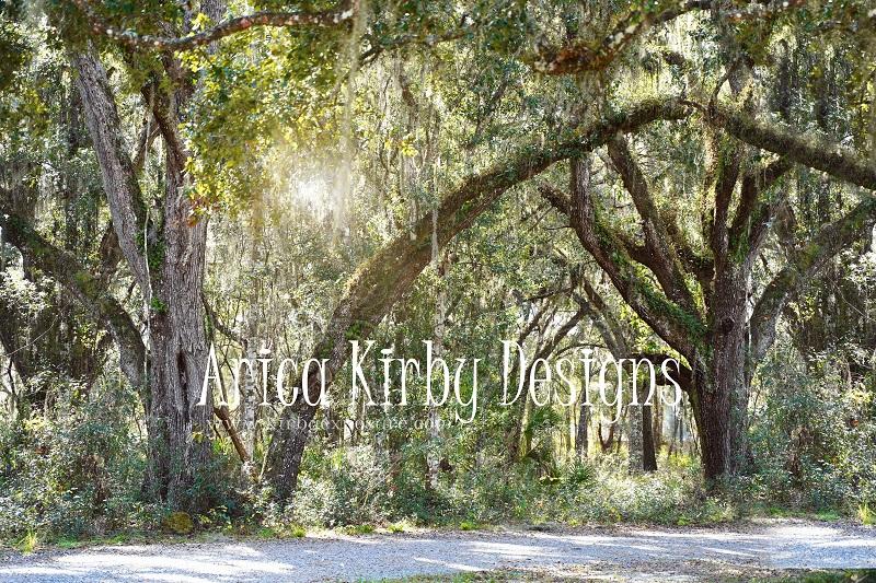 Kate Prehistoric Forest Backdrop designed by Arica Kirby - Image 2