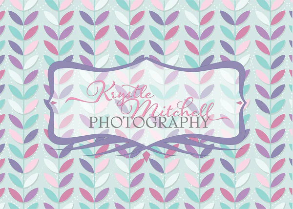 Kate Pretty Petals Girls Backdrop for Photography Designed by Krystle Mitchell Photography - Image 2