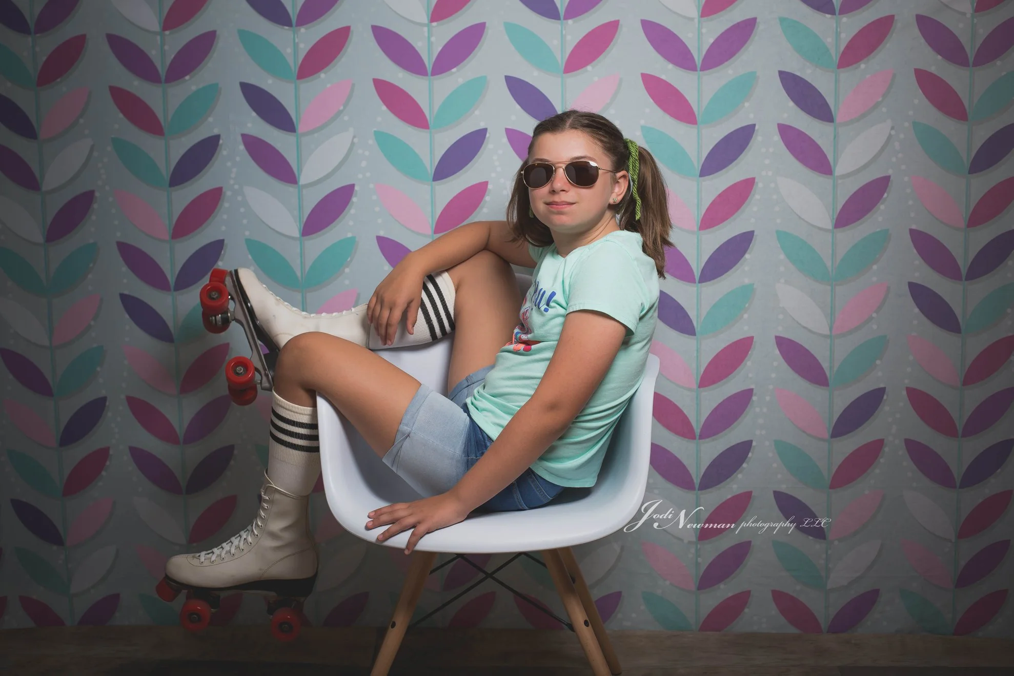 Kate Pretty Petals Girls Backdrop for Photography Designed by Krystle Mitchell Photography - Image 4