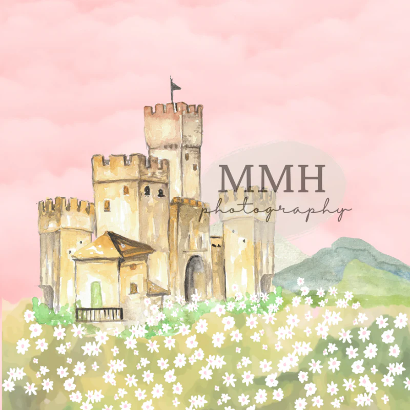 Kate Princess Castle Backdrop Designed by Melissa McCraw-Hummer - Image 2